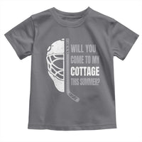 Will You Come To My Cottage This Summer Toddler T Shirt Retro LGBT Romance Hockey Fan
