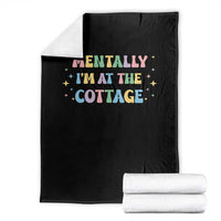 LGBT Romance Hockey Throw Blanket Mentally Im At The Cottage Team Hollanov Fan