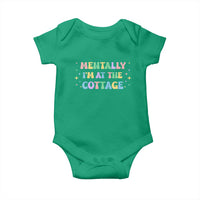 LGBT Romance Hockey Baby Onesie Mentally Im At The Cottage Team Hollanov Fan