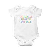 LGBT Romance Hockey Baby Onesie Mentally Im At The Cottage Team Hollanov Fan
