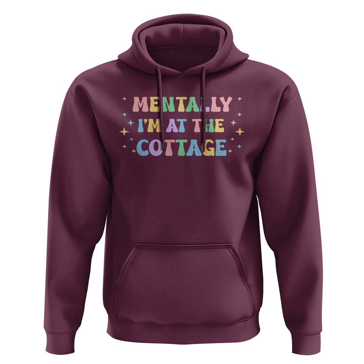 LGBT Romance Hockey Hoodie Mentally Im At The Cottage Team Hollanov Fan