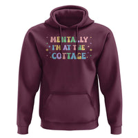 LGBT Romance Hockey Hoodie Mentally Im At The Cottage Team Hollanov Fan