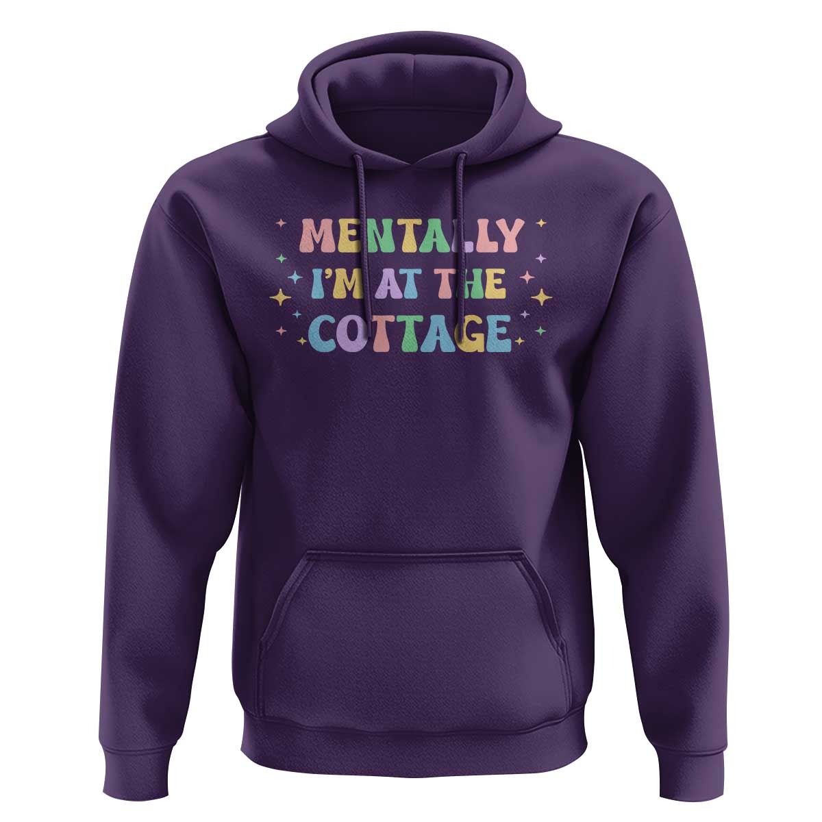 LGBT Romance Hockey Hoodie Mentally Im At The Cottage Team Hollanov Fan