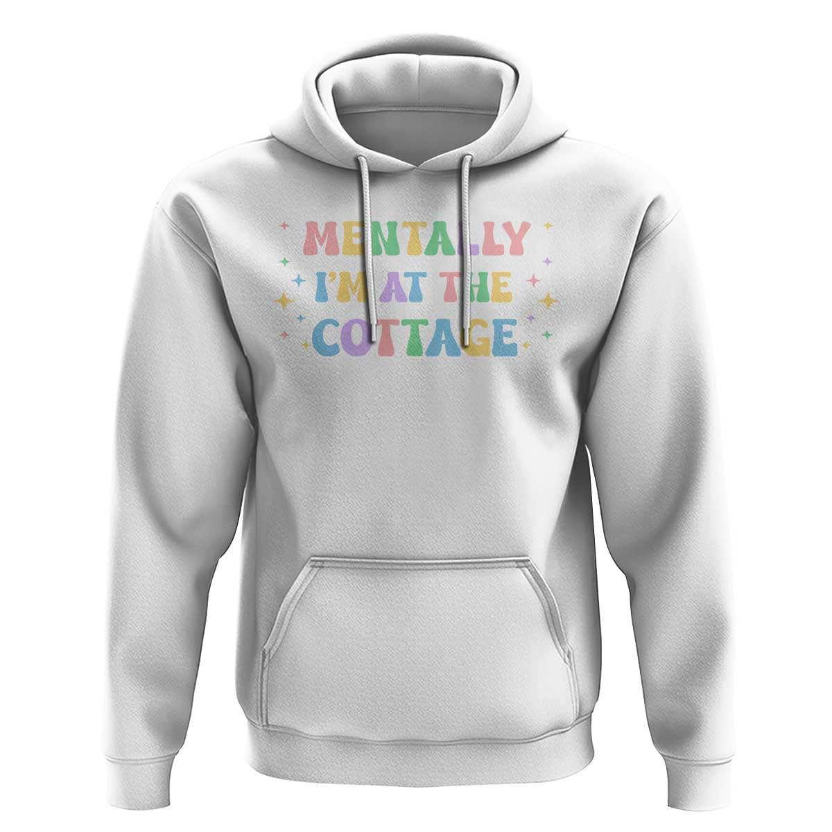 LGBT Romance Hockey Hoodie Mentally Im At The Cottage Team Hollanov Fan