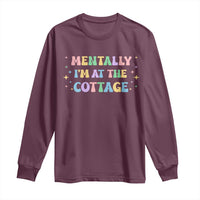 LGBT Romance Hockey Long Sleeve Shirt Mentally Im At The Cottage Team Hollanov Fan