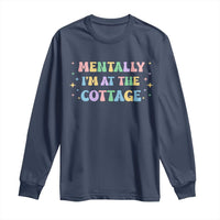 LGBT Romance Hockey Long Sleeve Shirt Mentally Im At The Cottage Team Hollanov Fan
