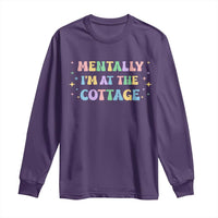 LGBT Romance Hockey Long Sleeve Shirt Mentally Im At The Cottage Team Hollanov Fan