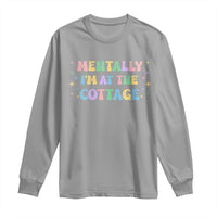 LGBT Romance Hockey Long Sleeve Shirt Mentally Im At The Cottage Team Hollanov Fan