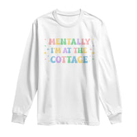 LGBT Romance Hockey Long Sleeve Shirt Mentally Im At The Cottage Team Hollanov Fan