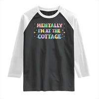 LGBT Romance Hockey Raglan Shirt Mentally Im At The Cottage Team Hollanov Fan