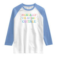 LGBT Romance Hockey Raglan Shirt Mentally Im At The Cottage Team Hollanov Fan