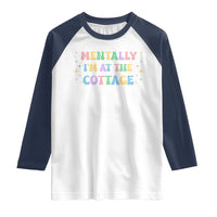 LGBT Romance Hockey Raglan Shirt Mentally Im At The Cottage Team Hollanov Fan