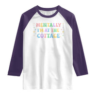 LGBT Romance Hockey Raglan Shirt Mentally Im At The Cottage Team Hollanov Fan