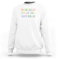LGBT Romance Hockey Sweatshirt Mentally Im At The Cottage Team Hollanov Fan