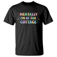 LGBT Romance Hockey T Shirt Mentally Im At The Cottage Team Hollanov Fan