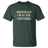LGBT Romance Hockey T Shirt Mentally Im At The Cottage Team Hollanov Fan
