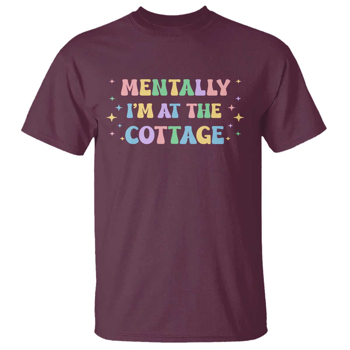 LGBT Romance Hockey T Shirt Mentally Im At The Cottage Team Hollanov Fan