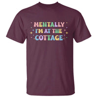 LGBT Romance Hockey T Shirt Mentally Im At The Cottage Team Hollanov Fan