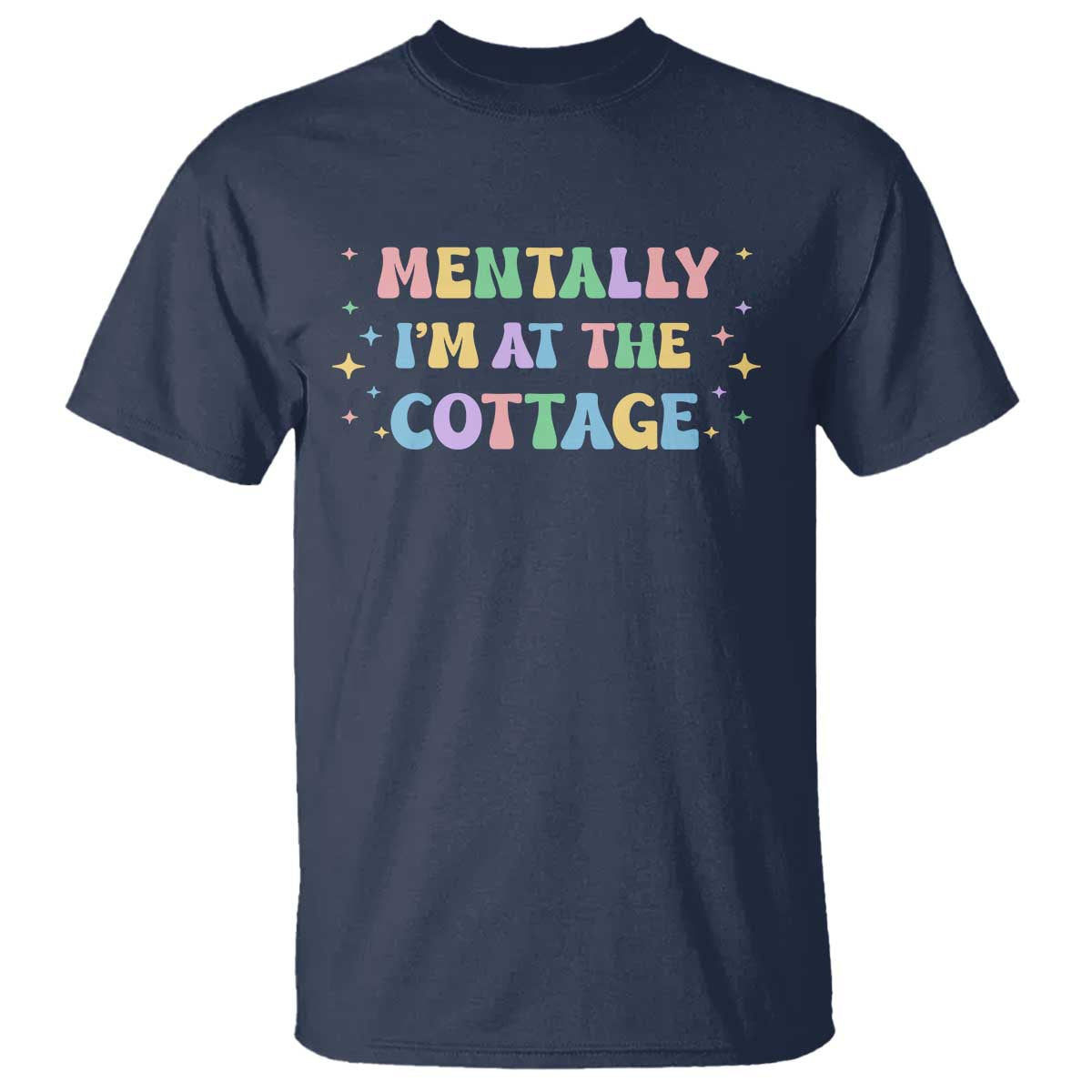 LGBT Romance Hockey T Shirt Mentally Im At The Cottage Team Hollanov Fan