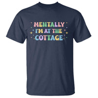 LGBT Romance Hockey T Shirt Mentally Im At The Cottage Team Hollanov Fan