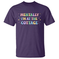 LGBT Romance Hockey T Shirt Mentally Im At The Cottage Team Hollanov Fan
