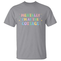 LGBT Romance Hockey T Shirt Mentally Im At The Cottage Team Hollanov Fan