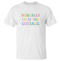 LGBT Romance Hockey T Shirt Mentally Im At The Cottage Team Hollanov Fan