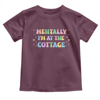 LGBT Romance Hockey Toddler T Shirt Mentally Im At The Cottage Team Hollanov Fan