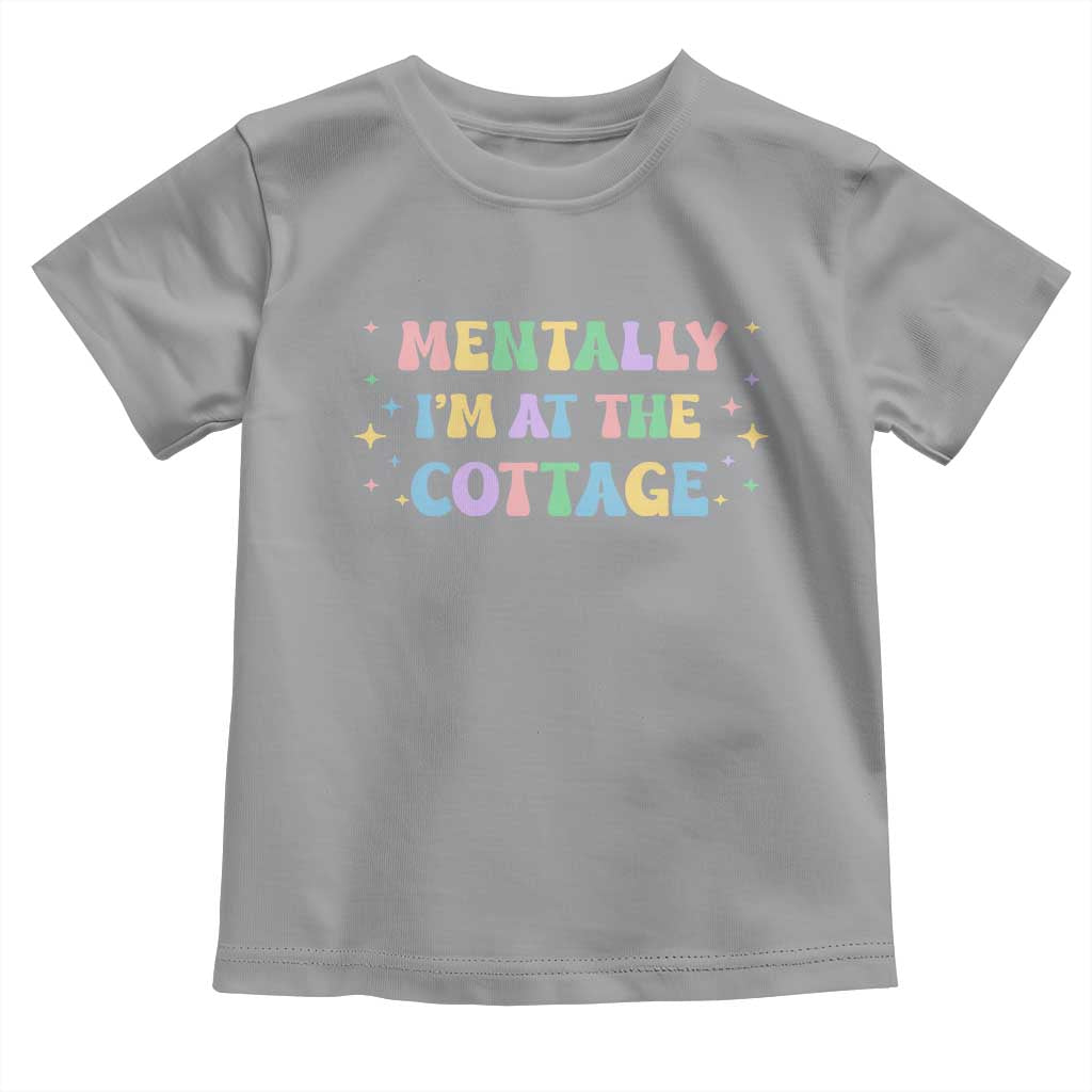 LGBT Romance Hockey Toddler T Shirt Mentally Im At The Cottage Team Hollanov Fan