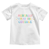 LGBT Romance Hockey Toddler T Shirt Mentally Im At The Cottage Team Hollanov Fan