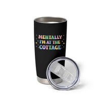 LGBT Romance Hockey Tumbler Cup Mentally Im At The Cottage Team Hollanov Fan