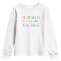 LGBT Romance Hockey Youth Sweatshirt Mentally Im At The Cottage Team Hollanov Fan
