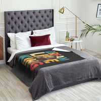 Black History Month Martin Luther King Day Throw Blanket I Have Dream