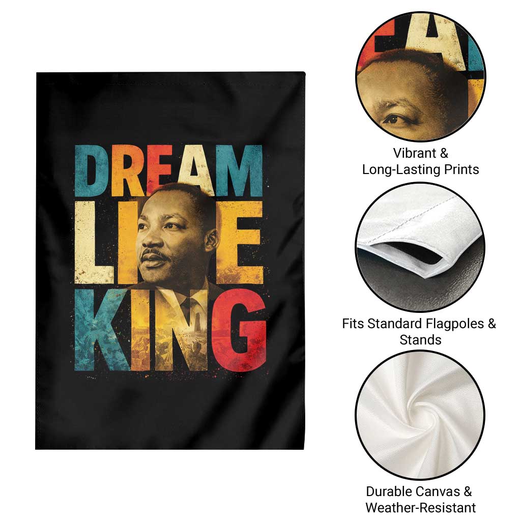Black History Month Martin Luther King Day Garden Flag I Have Dream