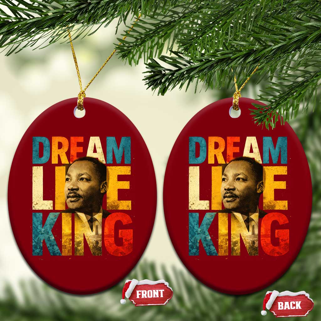 Black History Month Martin Luther King Day Ceramic Ornament I Have Dream