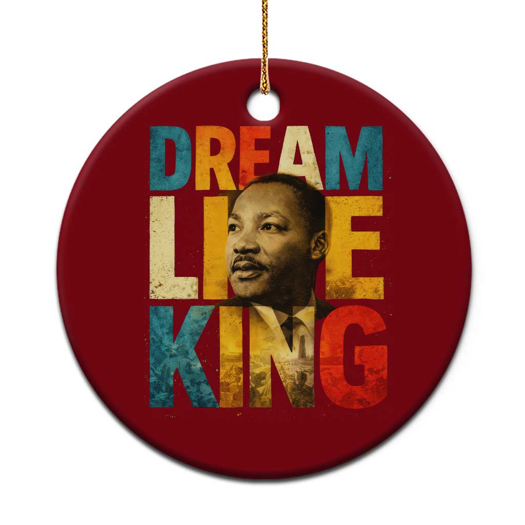 Black History Month Martin Luther King Day Ceramic Ornament I Have Dream