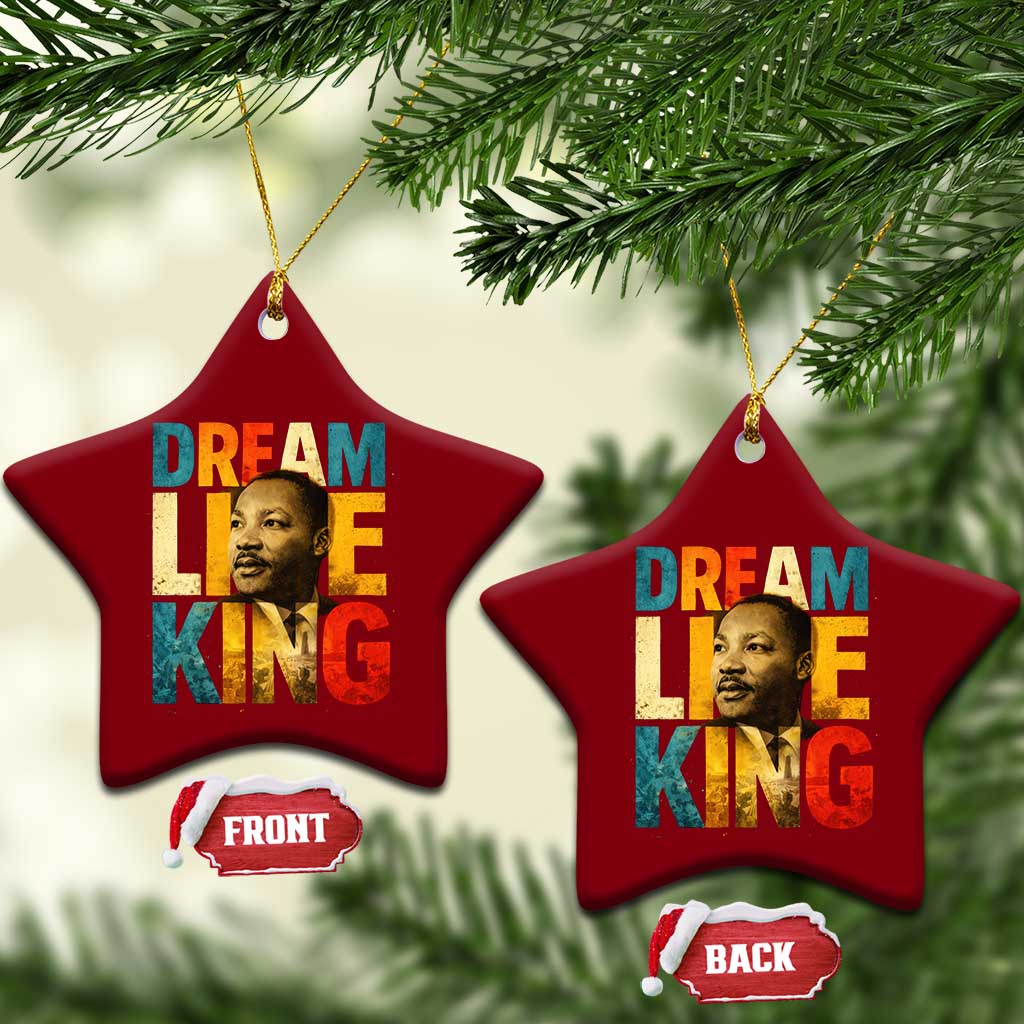 Black History Month Martin Luther King Day Ceramic Ornament I Have Dream