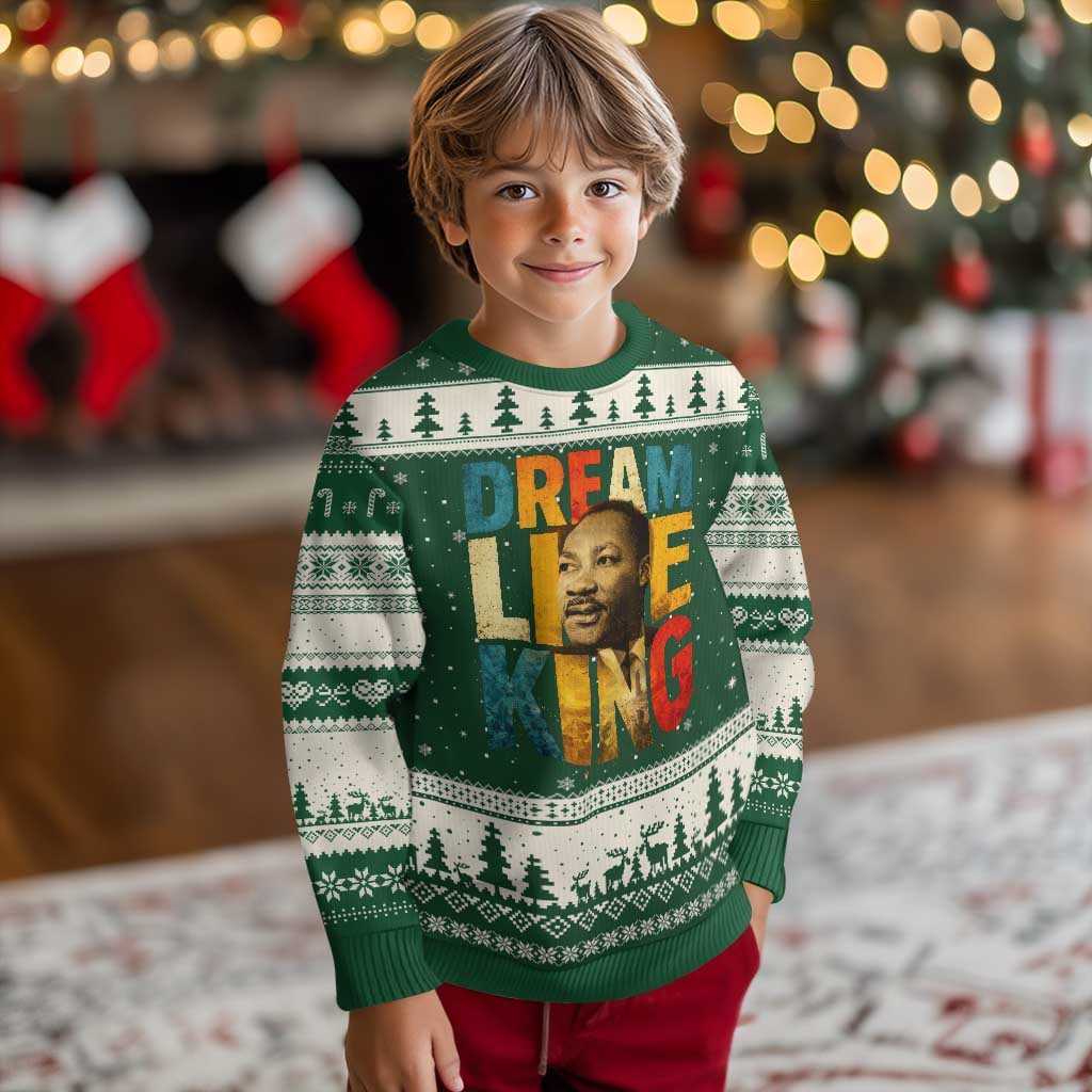 Black History Month Martin Luther King Day Ugly Christmas Sweater I Have Dream