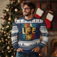 Black History Month Martin Luther King Day Ugly Christmas Sweater I Have Dream