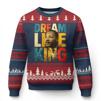 Black History Month Martin Luther King Day Ugly Christmas Sweater I Have Dream