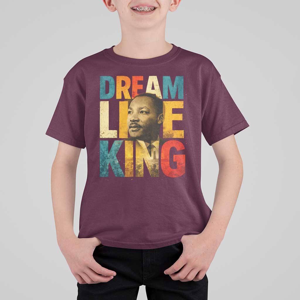 Black History Month Martin Luther King Day T Shirt For Kid I Have Dream