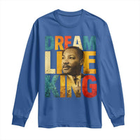 Black History Month Martin Luther King Day Long Sleeve Shirt I Have Dream