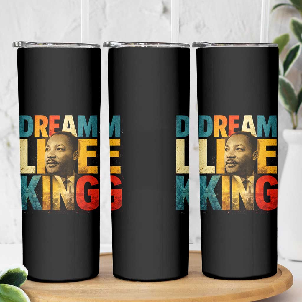 Black History Month Martin Luther King Day Skinny Tumbler I Have Dream