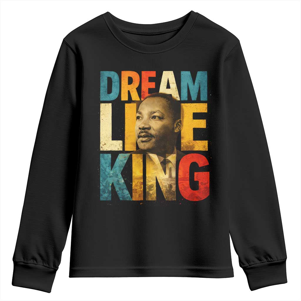 Black History Month Martin Luther King Day Youth Sweatshirt I Have Dream