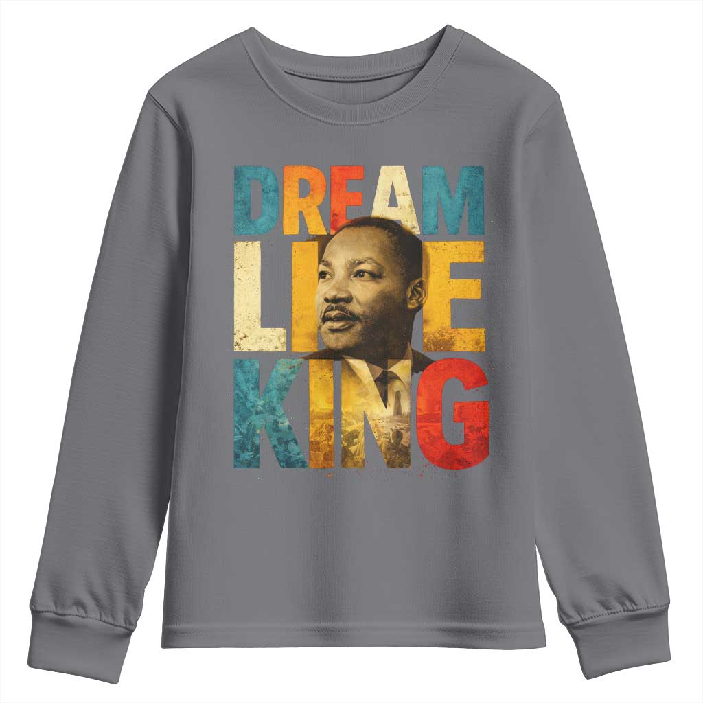 Black History Month Martin Luther King Day Youth Sweatshirt I Have Dream