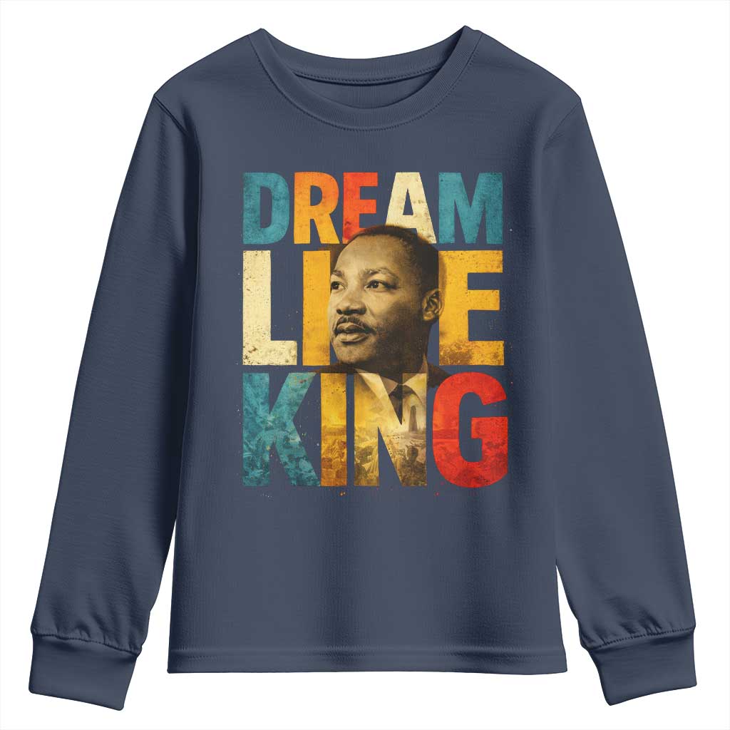 Black History Month Martin Luther King Day Youth Sweatshirt I Have Dream