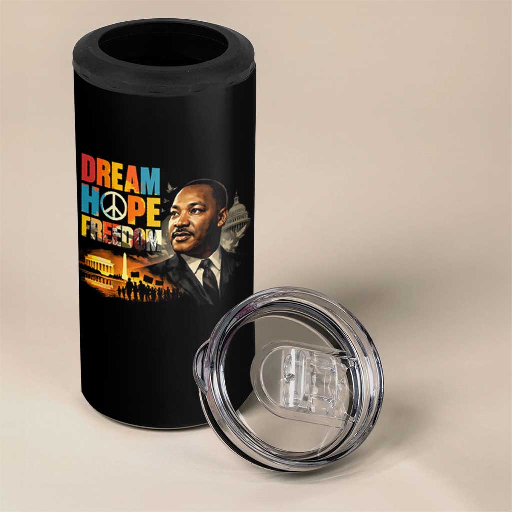 Black History Month Martin Luther King Day 4 in 1 Can Cooler Tumbler Martin Luther King Sweatshirt, Black History Sweatshirt, I Have A Dream Sweatshirt, MLK Sweatshirt, Human Rights Sweatshirt, BLM Sweatshirt