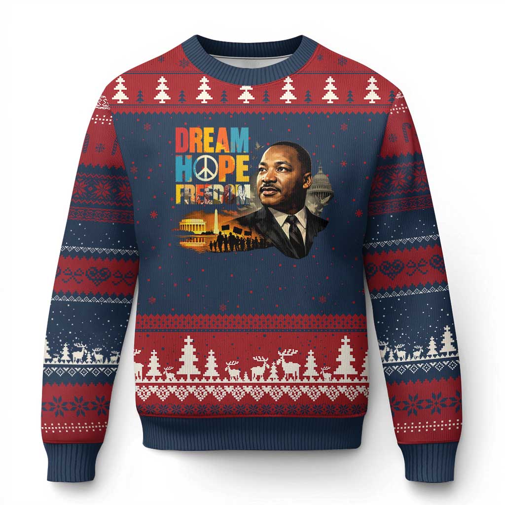 Black History Month Martin Luther King Day Ugly Christmas Sweater Martin Luther King Sweatshirt, Black History Sweatshirt, I Have A Dream Sweatshirt, MLK Sweatshirt, Human Rights Sweatshirt, BLM Sweatshirt