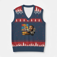 Black History Month Martin Luther King Day V-Neck Knit Sweater Vest Martin Luther King Sweatshirt, Black History Sweatshirt, I Have A Dream Sweatshirt, MLK Sweatshirt, Human Rights Sweatshirt, BLM Sweatshirt