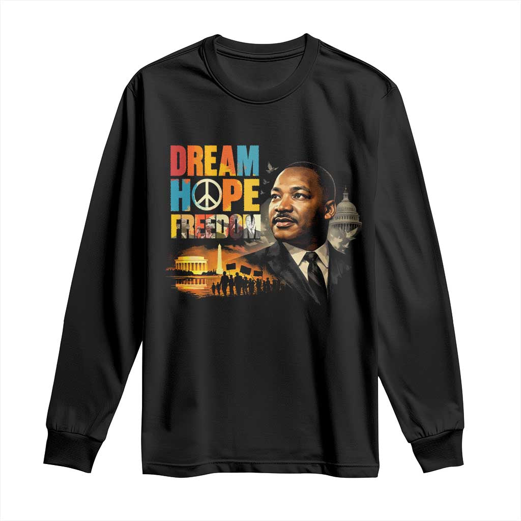 Black History Month Martin Luther King Day Long Sleeve Shirt Martin Luther King Sweatshirt, Black History Sweatshirt, I Have A Dream Sweatshirt, MLK Sweatshirt, Human Rights Sweatshirt, BLM Sweatshirt